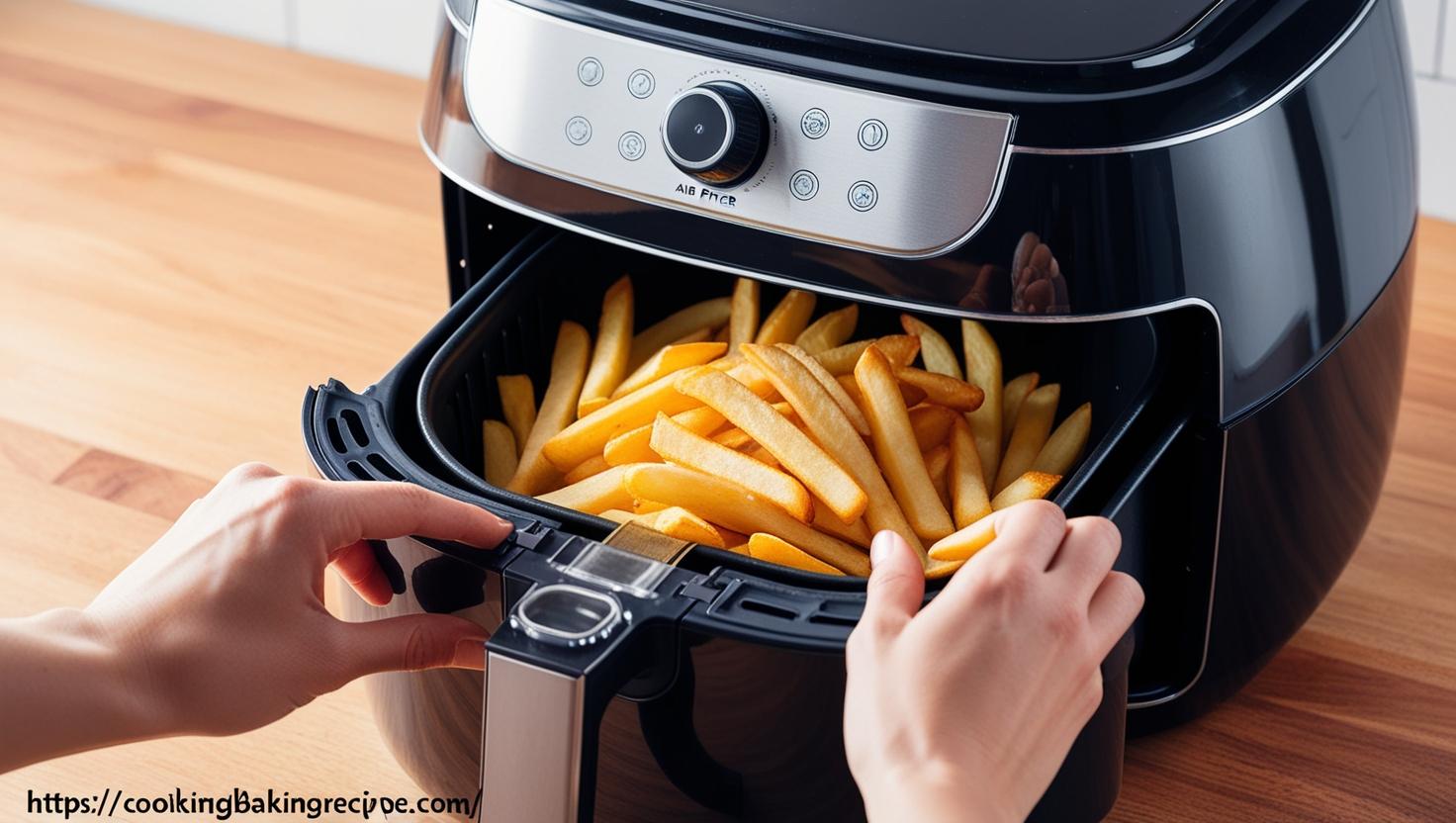 how to cook frozen french fries in an air fryer