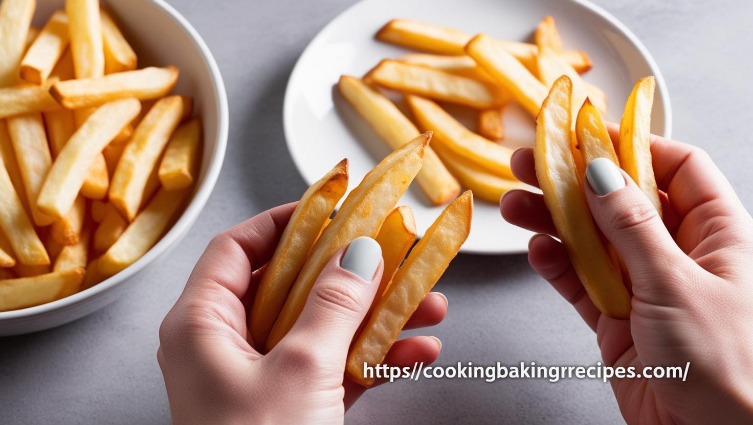 cooked frozen french fries