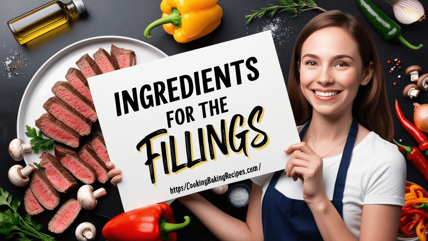 Ingredients for the fillings