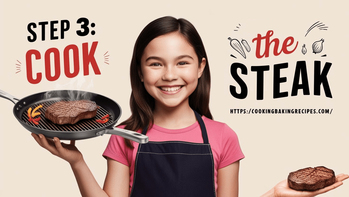 Cook the steak