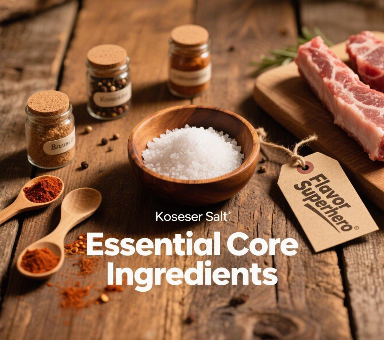 Essential Core Ingredients: Flavor Superhero