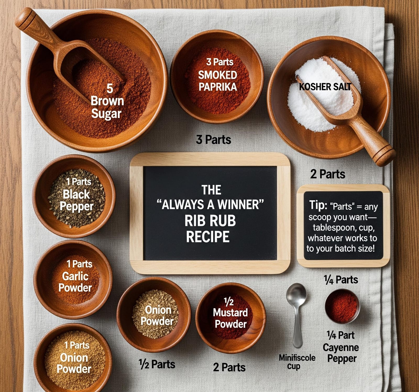 Rib Rub Recipe: The "Always a Winner