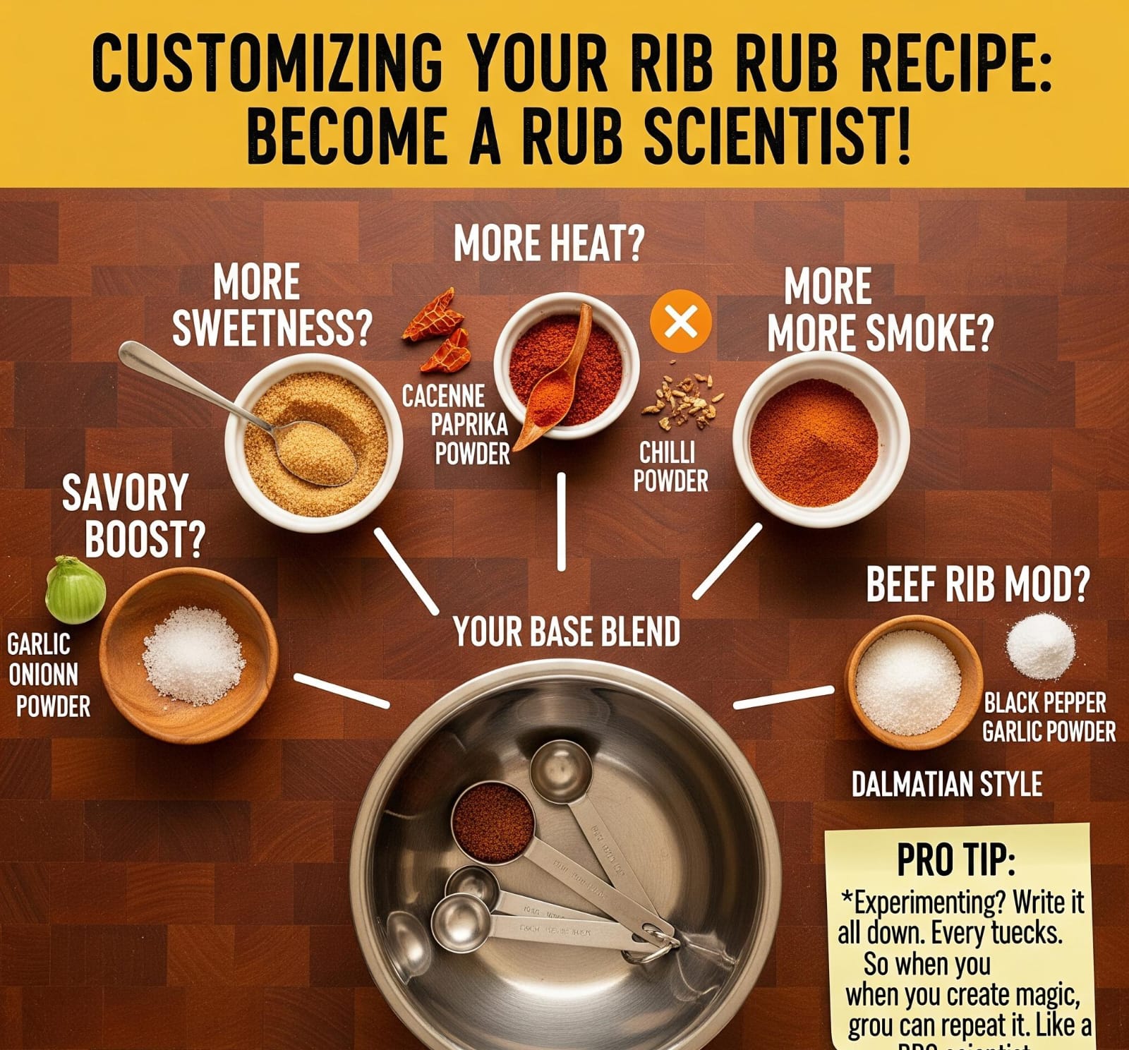 Customizing Your Rib Rub Recipe: Becoming a Rub Scientist!