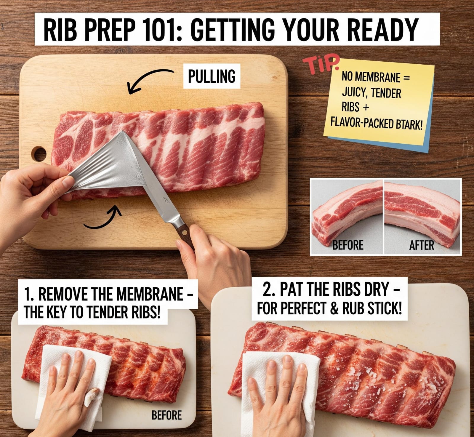 Rib Prep 101: Getting Your Ribs Ready