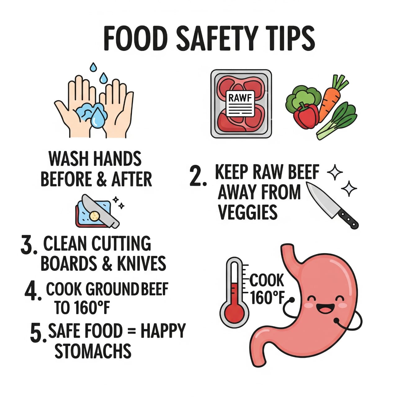 Stay Safe, Cook Smart