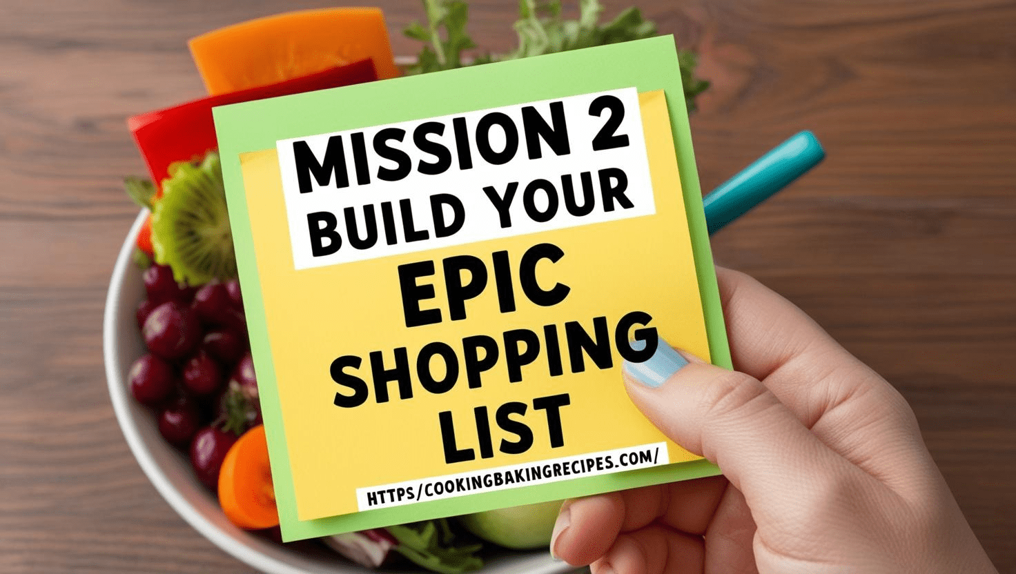 Build Your EPIC Shopping List